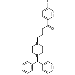 CAS#: 89223-80-3, 4-[4-(Diphenylmethyl)-1-piperazinyl]-1-(4-fluorophenyl)-1-butanone