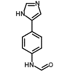CAS#: 89250-13-5, N-[4-(1H-Imidazol-5-yl)phenyl]formamide