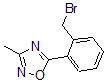 CAS#: 892501-91-6, 5-[2-(Bromomethyl)Phenyl]-3-Methyl-1,2,4-Oxadiazole