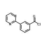 CAS#: 892502-11-3, 3-(2-Pyrimidinyl)benzoyl chloride