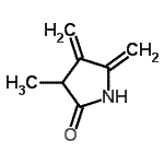 CAS#: 89267-99-2, 3-Methyl-4,5-bis(methylene)-2-pyrrolidinone