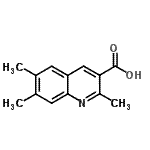 CAS#: 892874-85-0, 2,6,7-Trimethyl-3-quinolinecarboxylic acid