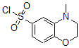 CAS#: 892948-94-6, 4-Methyl-3,4-Dihydro-2H-1,4-Benzoxazine-6-Sulfonyl Chloride