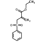 CAS#: 89295-32-9, Ethyl 2-[(phenylsulfonyl)methyl]acrylate