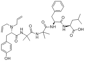 CAS#: 89352-67-0, N,N-Di-2-Propen-1-Yl-L-Tyrosyl-2-Methylalanyl-L-Phenylalanyl-L-Leucine