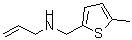 CAS#: 893569-89-6, N-[(5-Methyl-2-thienyl)methyl]-2-propen-1-amine