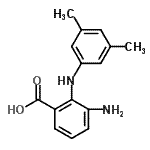 CAS 登录号：893612-97-0， 3-氨基-2-[(3,5-二甲基苯基)氨基]苯甲酸
