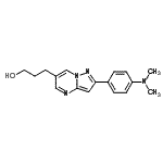 CAS#: 893613-29-1, 3-{2-[4-(Dimethylamino)phenyl]pyrazolo[1,5-a]pyrimidin-6-yl}-1-propanol