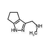 CAS#: 893638-31-8, N-Methyl-1-(1,4,5,6-tetrahydrocyclopenta[c]pyrazol-3-yl)methanamine