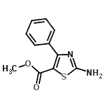 CAS#: 893652-36-3, Methyl 2-amino-4-phenyl-1,3-thiazole-5-carboxylate