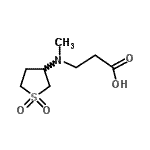 CAS#: 893729-47-0, 3-[(1,1-dioxothiolan-3-yl)-methyl-amino]propanoic acid