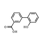 CAS#: 893736-72-6, 2'-Hydroxy-3-biphenylcarboxylic acid