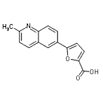 CAS#: 893738-37-9, 5-(2-Methyl-6-quinolinyl)-2-furoic acid