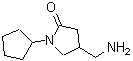 CAS#: 893750-56-6, 4-(Aminomethyl)-1-cyclopentyl-2-pyrrolidinone