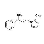 CAS#: 893753-80-5, 3-(2-Methyl-1H-imidazol-1-yl)-1-phenyl-1-propanamine