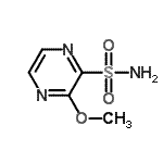CAS 登录号：89391-77-5， 3-甲氧基-2-吡嗪磺酰胺