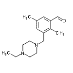 CAS#: 894370-38-8, 3-[(4-Ethyl-1-piperazinyl)methyl]-2,5-dimethylbenzaldehyde