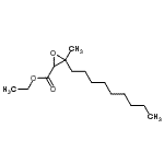 CAS#: 89438-55-1, Ethyl 3-methyl-3-nonyl-2-oxiranecarboxylate