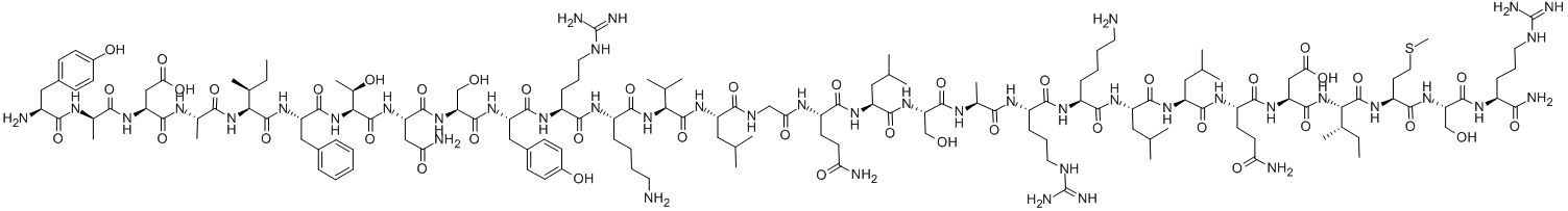 CAS 登录号：89453-59-8， (D-丙氨酰2)-生长激素释放因子 (1-29) 酰胺 (人)