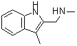 CAS#: 894852-67-6, N-Methyl-1-(3-methyl-1H-indol-2-yl)methanamine