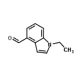 CAS#: 894852-86-9, 1-Ethyl-1H-indole-4-carbaldehyde