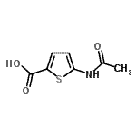 CAS#: 89499-46-7, 5-Acetamido-2-thiophenecarboxylic acid