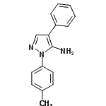 CAS#: 895011-47-9, 1-(4-Methylphenyl)-4-phenyl-1H-pyrazol-5-amine
