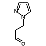 CAS#: 89532-43-4, 3-(1H-Pyrazol-1-yl)propanal
