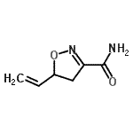 CAS#: 89532-69-4, 5-Vinyl-4,5-dihydro-1,2-oxazole-3-carboxamide