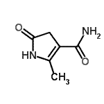 CAS#: 89532-84-3, 2-Methyl-5-oxo-4,5-dihydro-1H-pyrrole-3-carboxamide