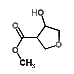 CAS#: 89599-39-3, Methyl 4-hydroxytetrahydro-3-furancarboxylate