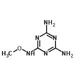 CAS#: 89619-91-0, N<sup>2</sup>-Methoxy-1,3,5-triazine-2,4,6-triamine