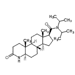 CAS#: 89631-79-8, (4aR,4bS,6aS,7S,9aS,9bS,11aR)-N,N-Diisopropyl-4a,6a-dimethyl-2-oxohexadecahydro-1H-indeno[5,4-f]quinoline-7-carboxamide