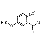 CAS#: 89639-99-6, 4-Methoxy-2-pyridinecarbonyl chloride 1-oxide