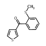 CAS#: 896618-53-4, [2-(Methylsulfanyl)phenyl](3-thienyl)methanone