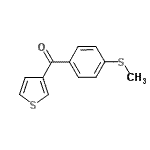 CAS#: 896618-54-5, [4-(Methylsulfanyl)phenyl](3-thienyl)methanone