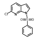 CAS#: 896722-50-2, 6-Chloro-1-(phenylsulfonyl)-1H-pyrrolo[2,3-b]pyridine
