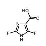 CAS#: 89676-60-8, 2,5-Difluoro-1H-imidazole-4-carboxylic acid