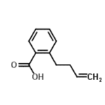 CAS#: 89730-30-3, 2-(3-Buten-1-yl)benzoic acid