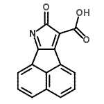 CAS#: 897446-82-1, 8-Oxo-8H-acenaphtho[1,2-b]pyrrole-9-carboxylic acid