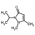 CAS#: 897665-83-7, 2-Isopropyl-1,5-dimethyl-1,2-dihydro-3H-pyrazol-3-one
