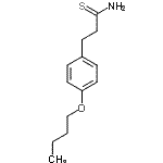 CAS#: 89790-06-7, 3-(4-Butoxyphenyl)propanethioamide