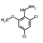 CAS#: 89792-76-7, (2,4-Dichloro-6-methoxyphenyl)hydrazine