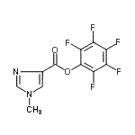 CAS#: 898288-88-5, Pentafluorophenyl 1-methyl-1H-imidazole-4-carboxylate