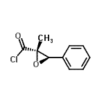 CAS 登录号：89848-84-0， (2S,3R)-2-甲基-3-苯基-2-环氧乙烷羰基氯化物