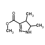 CAS#: 89851-92-3, Methyl 4,5-dimethyl-4,5-dihydro-1H-pyrazole-3-carboxylate