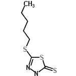 CAS#: 89852-45-9, 5-(Pentylsulfanyl)-1,3,4-thiadiazole-2(3H)-thione