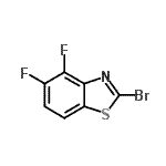 CAS#: 898748-72-6, 2-Bromo-4,5-difluoro-1,3-benzothiazole
