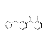 CAS#: 898749-23-0, [3-(2,5-Dihydro-1H-pyrrol-1-ylmethyl)phenyl](2-fluorophenyl)methanone
