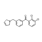 CAS#: 898749-47-8, (2,3-Dichlorophenyl)[3-(2,5-dihydro-1H-pyrrol-1-ylmethyl)phenyl]methanone